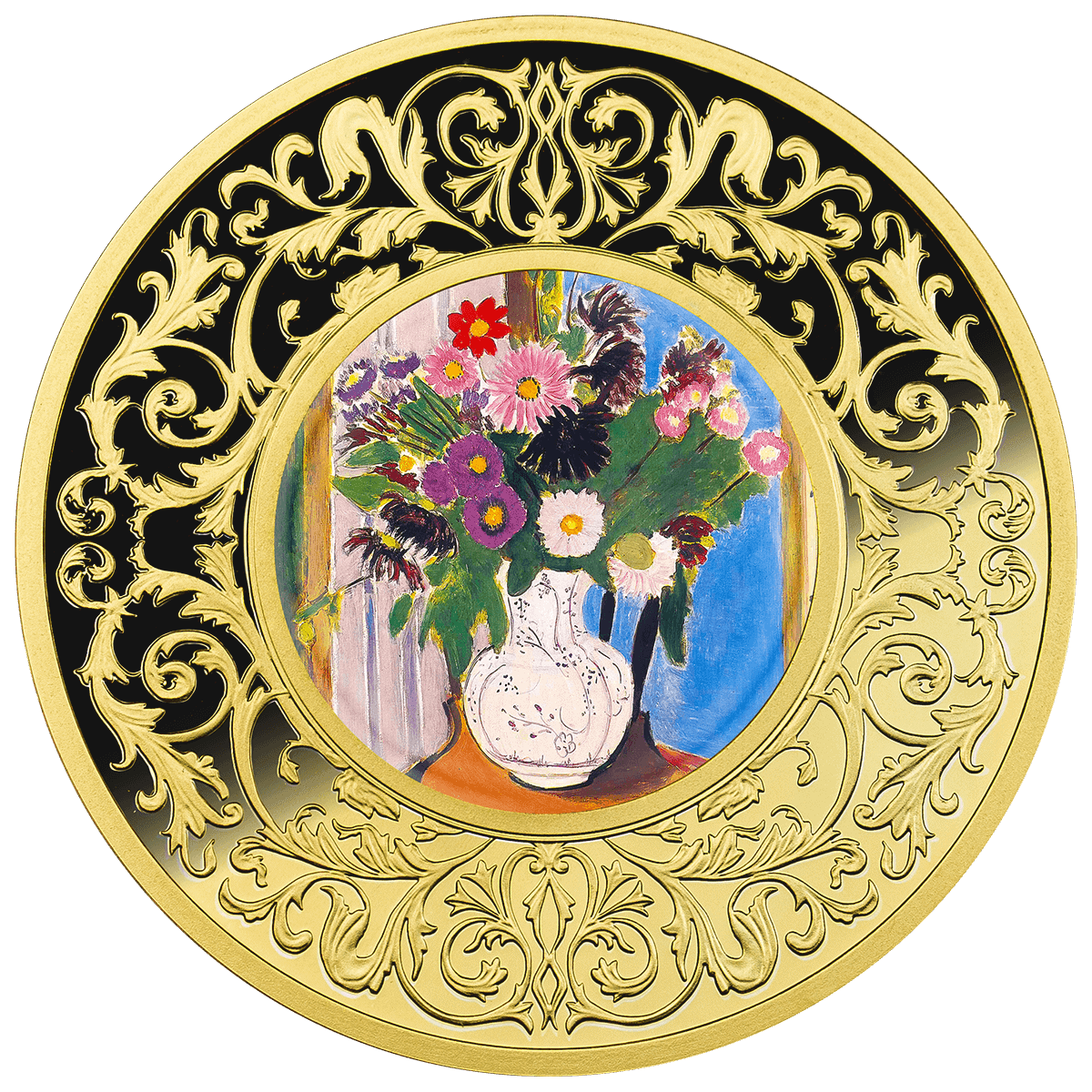 Cameroon - 2025 - 500 Francs – Henri Matisse Flowers (Flowers in Painting series)