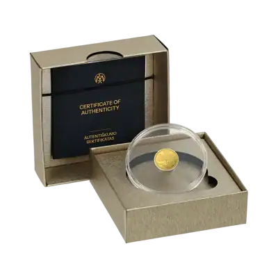 Niue - 2025 - 7 Dollars - Lucky Clover 1/25oz small gold