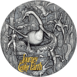 Cameroon - 2026 - 3000 Francs - Center of the Earth (Jules Verne series) 3oz silver