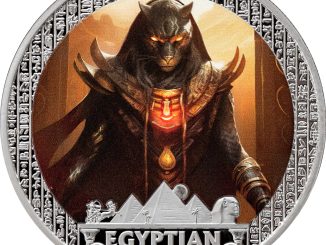 Liberia - 2025 - 10 Dollars - Sekhmet (Egyptian Heritage series) 1oz silver