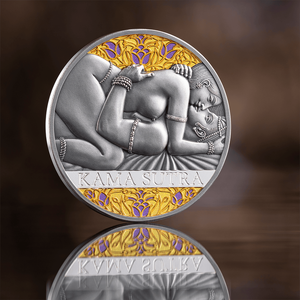 Cameroon - 2026 - 1000 Francs - Kama Sutra III Moments of Love 1oz silver