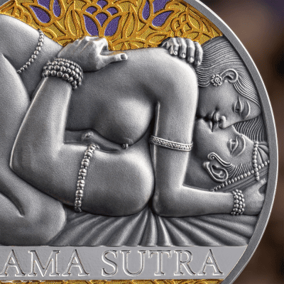 Cameroon - 2026 - 1000 Francs - Kama Sutra III Moments of Love 1oz silver