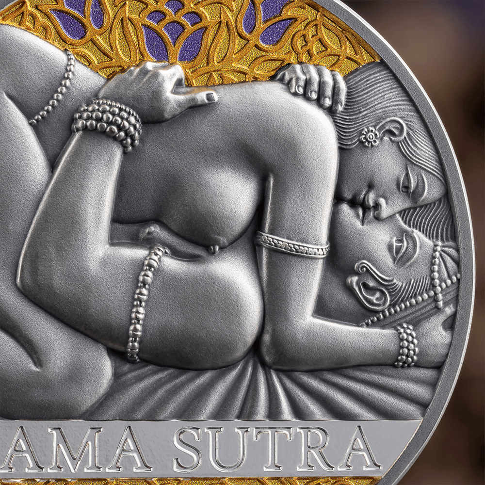 Cameroon - 2026 - 1000 Francs - Kama Sutra III Moments of Love 1oz silver
