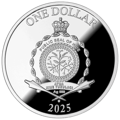 Niue - 2025 - 1 Dollars - Merry Christmas Holiday Season