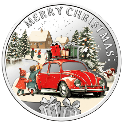 Niue - 2025 - 1 Dollars - Merry Christmas Holiday Season