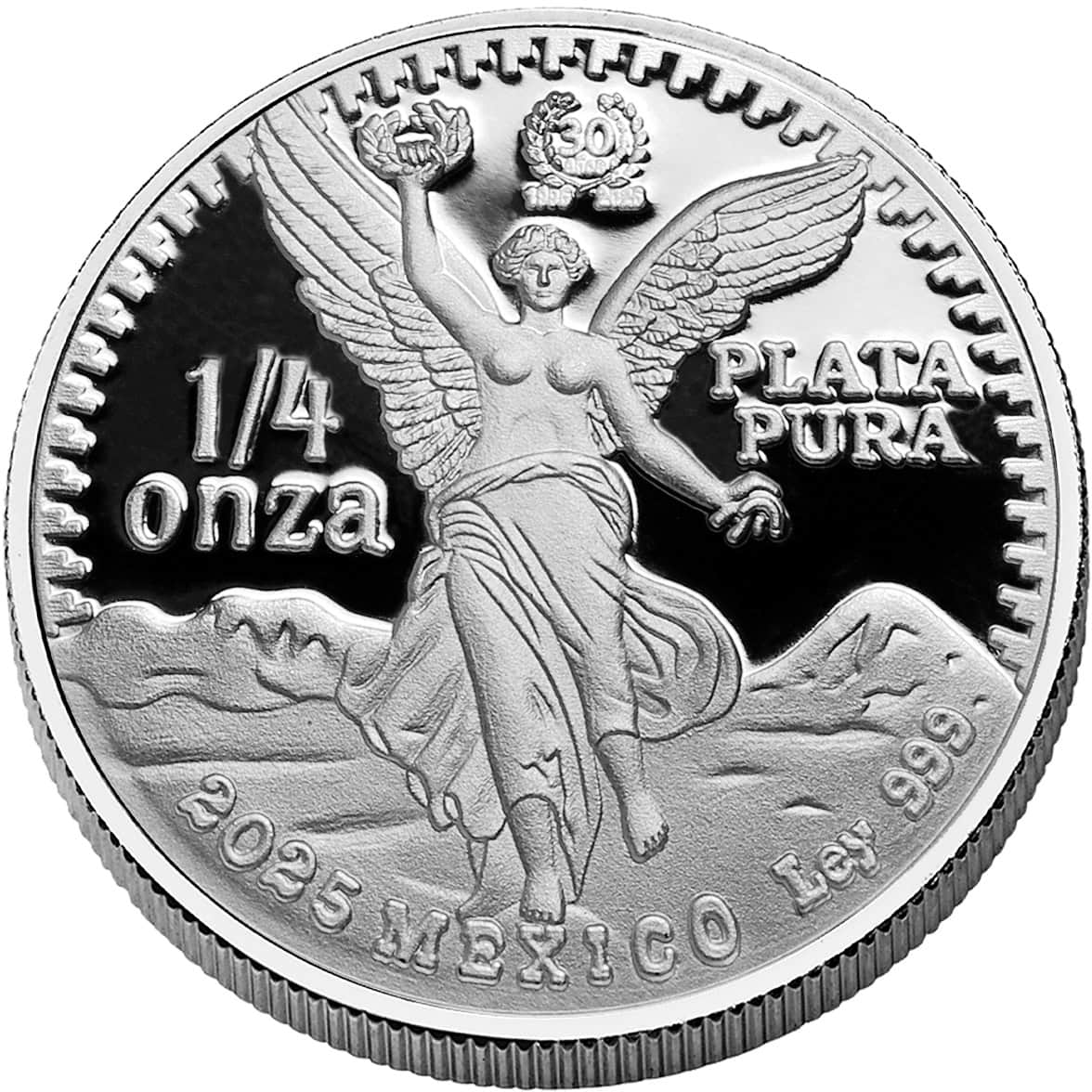 Niue - 2025 - 2 Dollars plus $1, 50c, 25c - Vintage Libertad 30th Ann. 1.85 oz Silver Fractional Proof Coin Set - Image 13