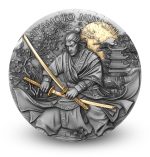 Niue - 2025 - 5 Dollars - Miyamoto Musashi (Legendary Warriors series) 2oz silver