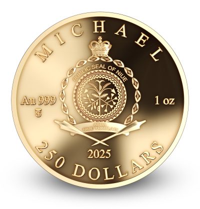 Niue - 2025 - 250 Dollars - Archangel Michael (Archangel series) 1oz gold