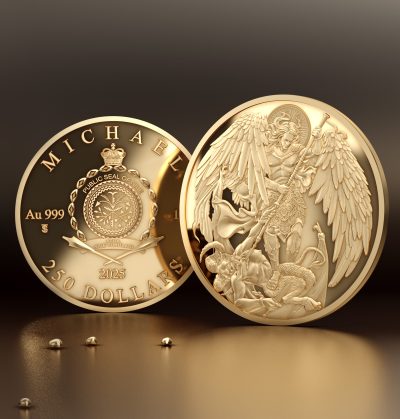 Niue - 2025 - 250 Dollars - Archangel Michael (Archangel series) 1oz gold