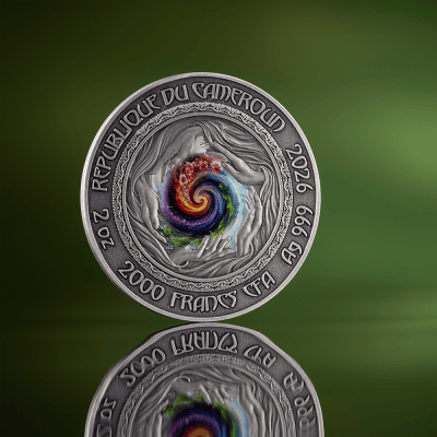 Cameroon - 2026 - 2000 Francs – Dryad (Nature Spirits series) 2oz silver
