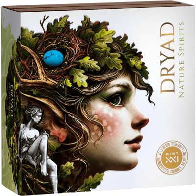 Cameroon - 2026 - 2000 Francs – Dryad (Nature Spirits series) 2oz silver