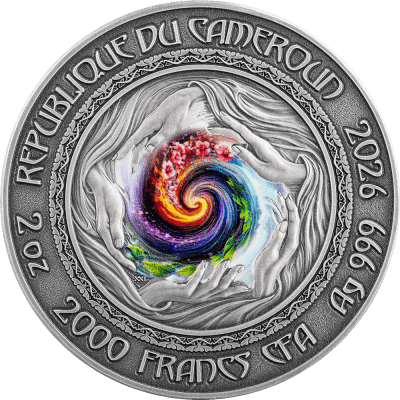 Cameroon - 2026 - 2000 Francs – Dryad (Nature Spirits series) 2oz silver
