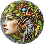 Cameroon - 2026 - 2000 Francs – Dryad (Nature Spirits series) 2oz silver