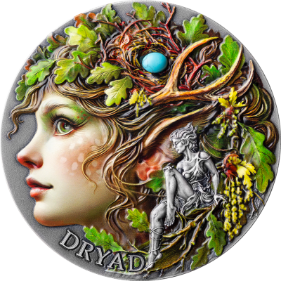 Cameroon - 2026 - 2000 Francs – Dryad (Nature Spirits series) 2oz silver