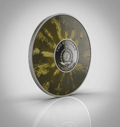 Niue - 2026 - 2 Dollars - Watermelon Palestine coin