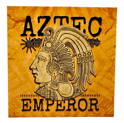 Niue - 2025 - 2 Dollars - Aztec Emperor Gold Gilded 1oz Silver - Image 8