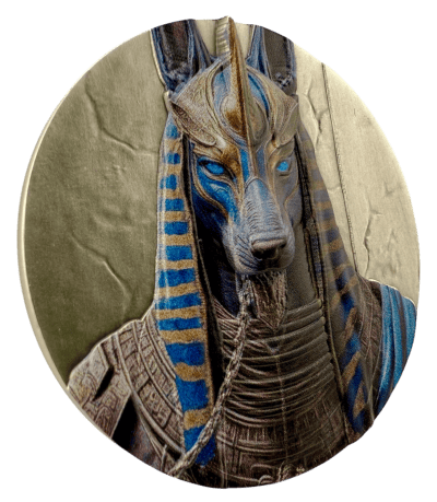 Liberia - 2025 - 20 Dollars - Anubis Egyptian Heritage 2oz silver UHR - Image 8