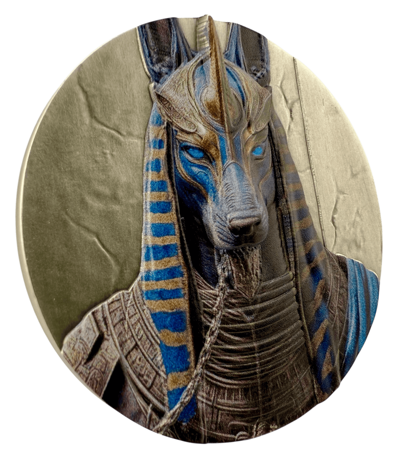 Liberia - 2025 - 20 Dollars - Anubis Egyptian Heritage 2oz silver UHR - Image 8