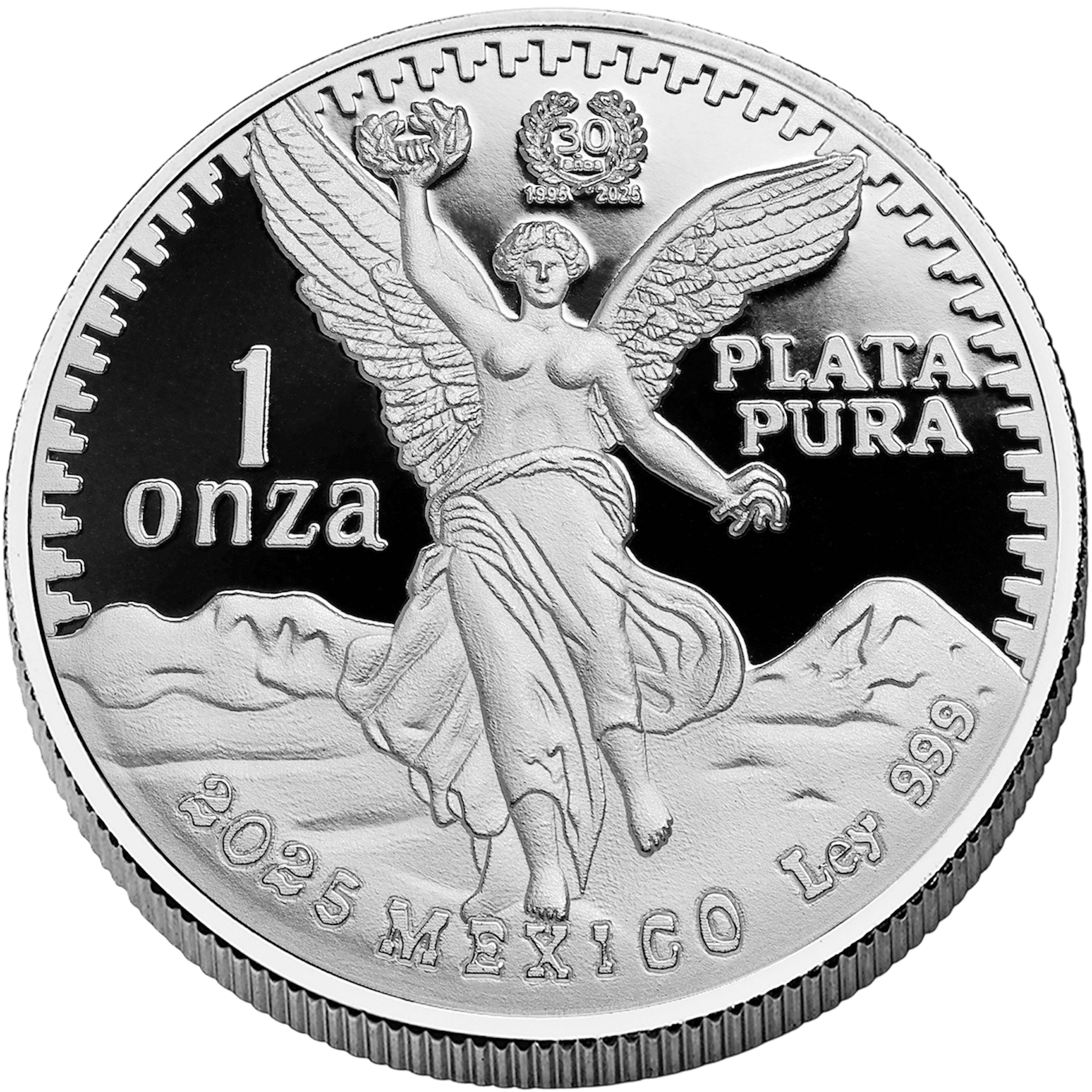 Niue - 2025 - 2 Dollars plus $1, 50c, 25c - Vintage Libertad 30th Ann. 1.85 oz Silver Fractional Proof Coin Set - Image 8