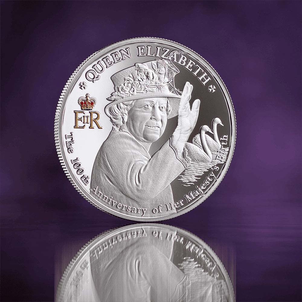 Niue - 2026 - 1 Dollars - Queen Elizabth II 100th Anniversary