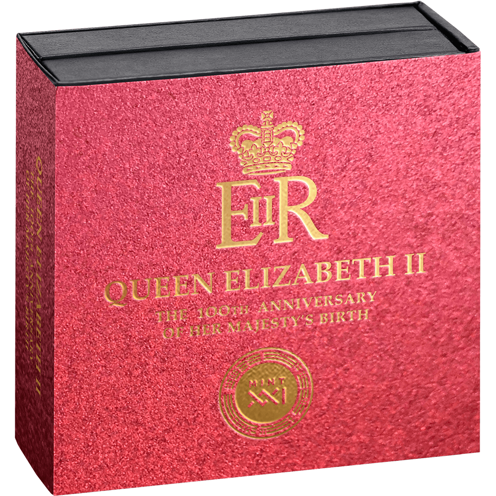 Niue - 2026 - 1 Dollars - Queen Elizabth II 100th Anniversary