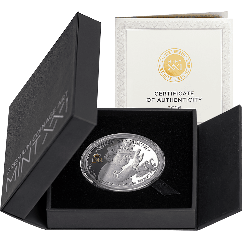 Niue - 2026 - 1 Dollars - Queen Elizabth II 100th Anniversary