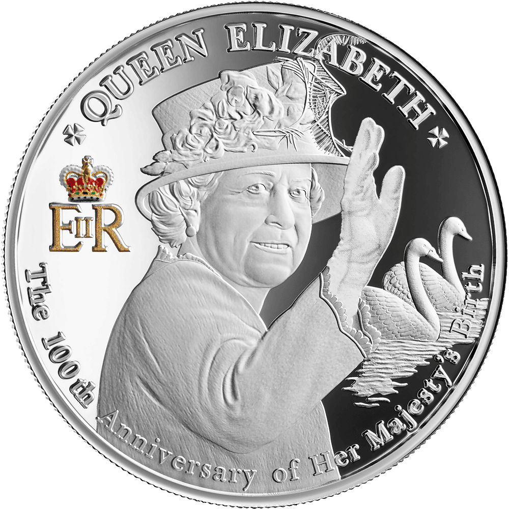 Niue - 2026 - 1 Dollars - Queen Elizabth II 100th Anniversary