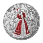 Niue - 2025 - 2 Dollars - Winter (Four Seaons series) 1oz silver