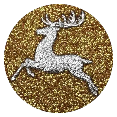 Niue - 2025 - 5 Dollars - The Sparkling Stag 2oz silver