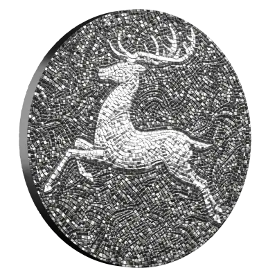 Niue - 2025 - 5 Dollars - The White Stag 2oz silver