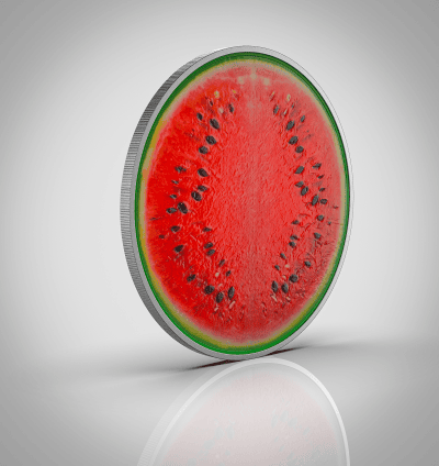 Niue - 2026 - 2 Dollars - Watermelon Palestine coin