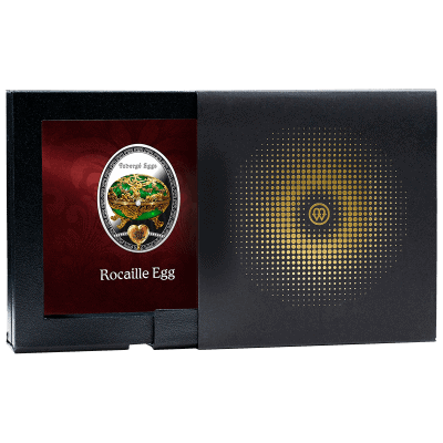 Niue - 2025 - 1 Dollars - Rocaille Egg (Faberge Egg series)
