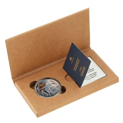 Niue - 2025 - 2 Dollars - Autumn (Four Seaons series) 1oz silver