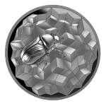 Liberia - 2025 - 20 Dollars - Scarabeo Entoma (1oz silver) PROOF