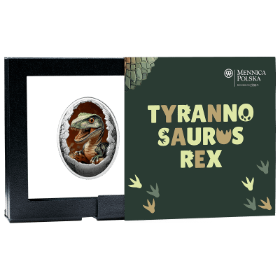 Cameroon - 2025 - 500 Francs -Tyrannosaurus Rex (Dinosauria series) 10g Silver