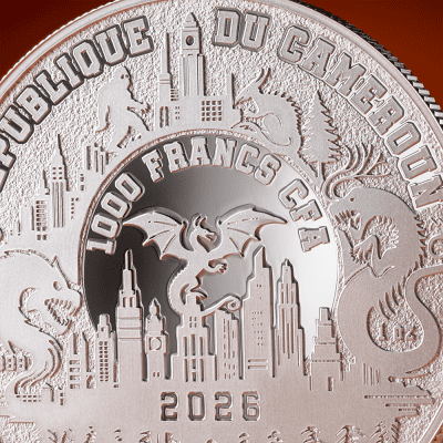 Cameroon - 2026 - 2000 Francs - Bloody Mary (Urban Legends series) 1oz silver