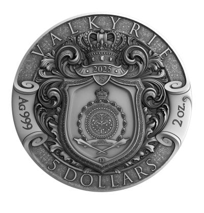 Niue - 2025 - 5 Dollars - Valkyrie 2oz silver