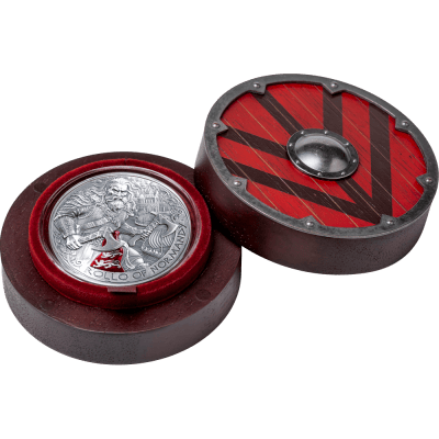 Cameroon - 2026 - 2000 Francs – Rollo of Normandy (way to valhalla series) 2oz silver