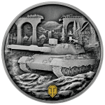 Niue - 2025 - 2 Dollars - Leopard 120 Verbessert (World of Tanks series) 1oz silver