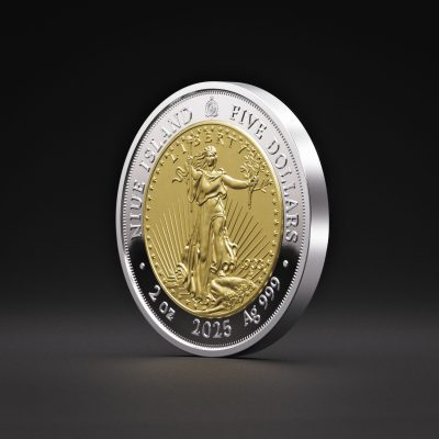 Niue - 2025 - 5 Dollars - 1933 Saint-Gaudens Double Eagle (Greatest United States coins series) 2oz silver