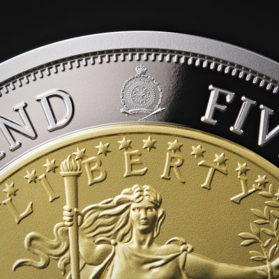 Niue - 2025 - 5 Dollars - 1933 Saint-Gaudens Double Eagle (Greatest United States coins series) 2oz silver