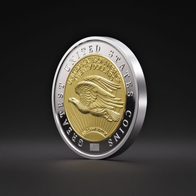 Niue - 2025 - 5 Dollars - 1933 Saint-Gaudens Double Eagle (Greatest United States coins series) 2oz silver