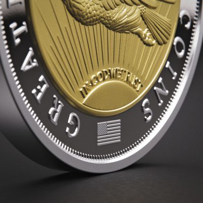 Niue - 2025 - 5 Dollars - 1933 Saint-Gaudens Double Eagle (Greatest United States coins series) 2oz silver