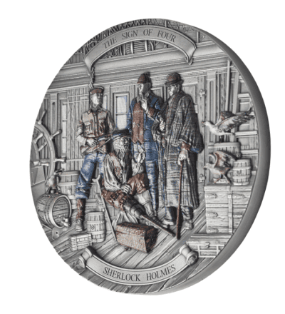 Niue - 2025 - 15 Dollars - The Sign of Four (Sherlock Holmes series) 200gr silver