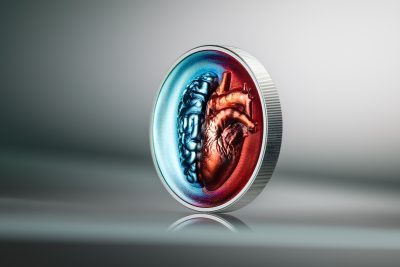 Cook Islands - 2026 - 10 Dollars - Head vs Heart 2oz silver