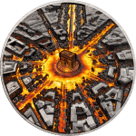 Cook Islands - 2026 - 20 Dollars - Paris at Night (ville de nuit series) 3oz silver