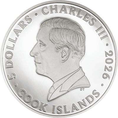 Cook Islands - 2026 - 5 Dollars - Pride (Seven Deadly Sins) 1oz silver