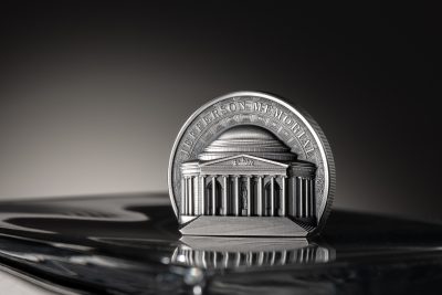 Cook Islands - 2026 - 10 Dollars - Jefferson Memorial 2oz silver Historical Monuments