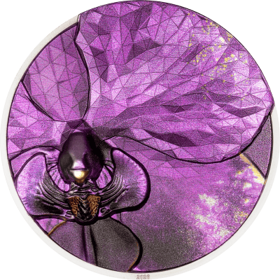 Cook Islands - 2026 - 5 Dollars - Orchid (bionics series) 1oz silver