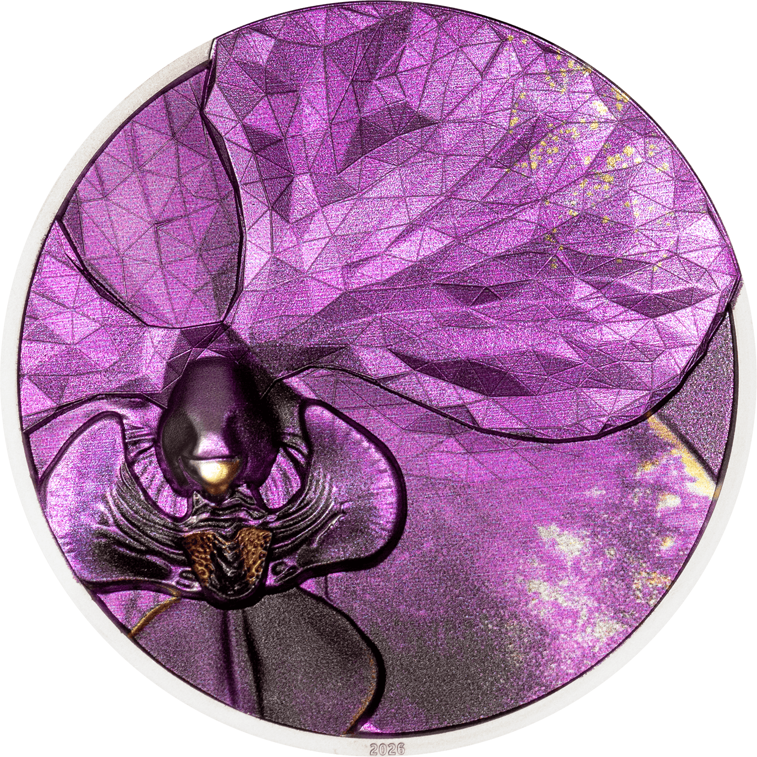 Cook Islands - 2026 - 5 Dollars - Orchid (bionics series) 1oz silver